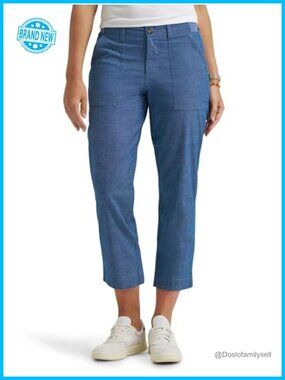 Lee Ultra Lux Comfort Flex-to-go Utility Capri Pants Relaxed Fit